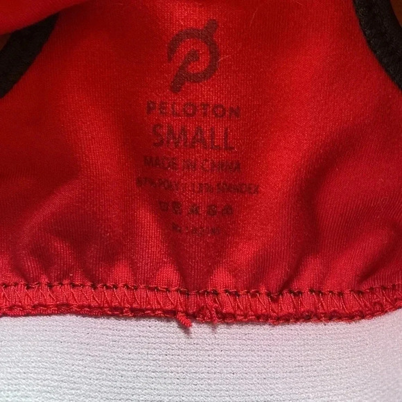Peloton Red Sports Bra Size Small - Picture 4 of 4